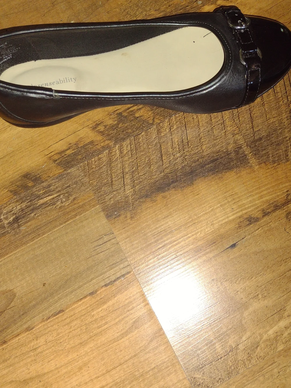Solesenseabililty Flats Black Sz 7.5